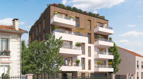 Programme immobilier neuf Villa Augustine - Colombes proche du Transilien et du tram T2 (92700) - Référence : 16460
