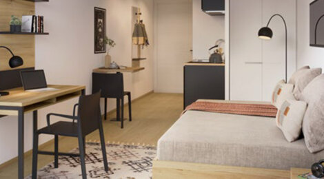 Programme immobilier neuf Opus 2 - Colombes résidence étudiante proche T2 et La Défense (92700) - Référence : 17205