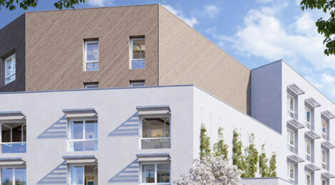Programme immobilier neuf Opus 2 - Colombes résidence étudiante proche T2 et La Défense (92700) - Référence : 17205