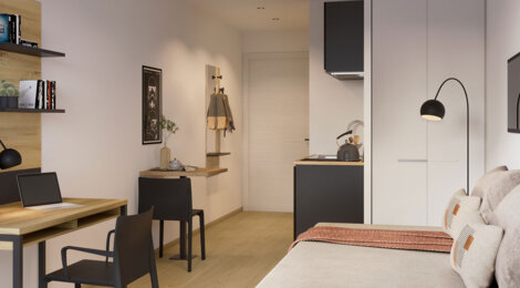 Programme immobilier neuf RESIDENCE OPUS - Colombes studios étudiants proches Paris et La Défense (92700) - Référence : 17606