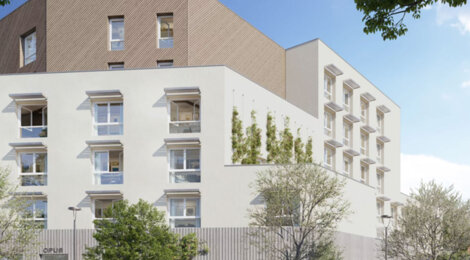Programme immobilier neuf RESIDENCE OPUS - Colombes studios étudiants proches Paris et La Défense (92700) - Référence : 17606