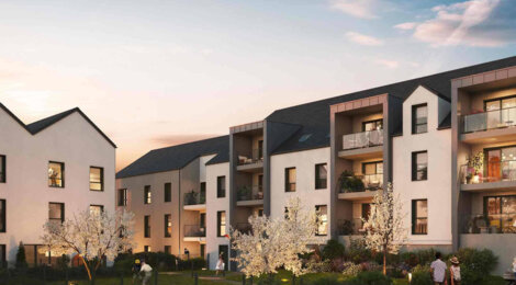 Programme immobilier neuf HAMEAU DE JOSEPHINE - Combourg : appartements neufs du 2 au 4 pièces en quartier Saint-Joseph (35270) - Référence : 15243