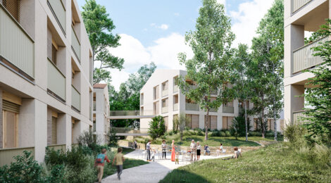 Programme immobilier neuf Communay - Ecrin Vert - Bat C - Communay à proximité de Lyon en 20 min (69360) - Référence : 16035