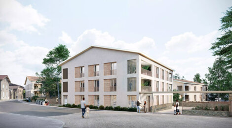 Programme immobilier neuf Communay - Ecrin Vert - Communay  proche du centre-bourg (69360) - Référence : 16034