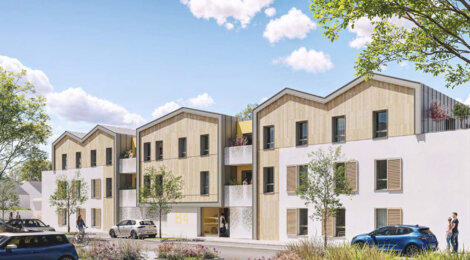 Programme immobilier neuf COTE JARDIN - Concarneau hypercentre face au jardin de la gare (29900) - Référence : 13294