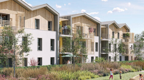 Programme immobilier neuf COTE JARDIN - Concarneau hypercentre face au jardin de la gare (29900) - Référence : 13294