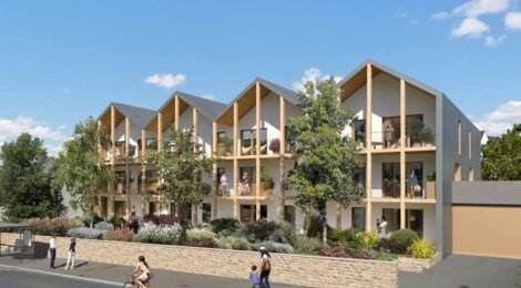 Programme immobilier neuf BAHIA - Concarneau : logements neufs T1–T5 entre plage, centre-ville et espaces verts (29900) - Référence : 14732
