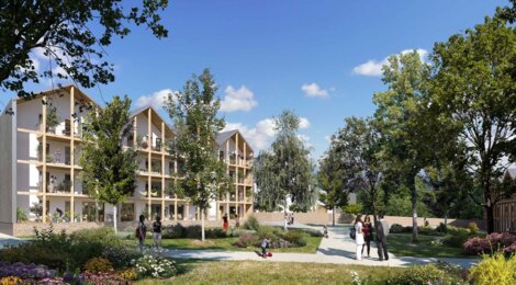 Programme immobilier neuf BAHIA - Concarneau : logements neufs T1–T5 entre plage, centre-ville et espaces verts (29900) - Référence : 14732