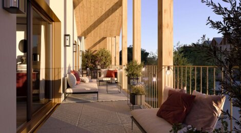 Programme immobilier neuf BAHIA - Concarneau : logements neufs T1–T5 entre plage, centre-ville et espaces verts (29900) - Référence : 14732
