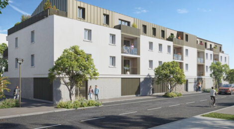 Programme immobilier neuf LES AMARRES - Concarneau résidence avec extérieurs proche mer (29900) - Référence : 17291