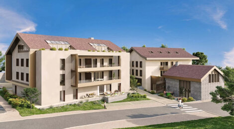 Programme immobilier neuf Coeur Village - Copponex proche de Genève et Annecy (74350) - Référence : 8631