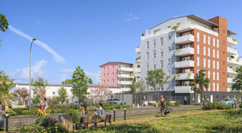 Programme immobilier neuf Jardin Cézanne - Corbeil-Essonnes à proximité du RER D (91100) - Référence : 16534