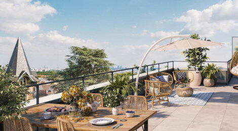 Programme immobilier neuf HEKA - Cormeilles-en-Parisis : Appartements studio–T5 avec terrasses, parking sécurisé et proximité gare (95240) - Référence : 14636