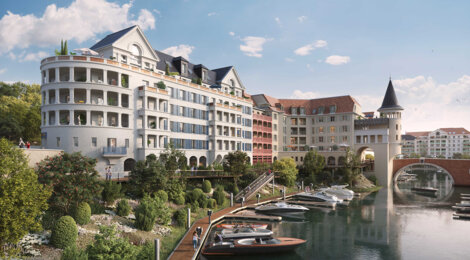 Programme immobilier neuf La Marina - Cormeilles-en-Parisis bord de Seine proche RER A (95240) - Référence : 17384