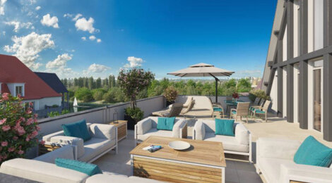Programme immobilier neuf VILLA RIVA - Cormeilles-en-Parisis résidence avec vue sur la Seine (95240) - Référence : 17214