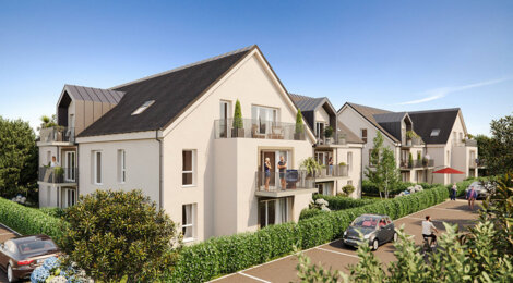 Programme immobilier neuf Le Domaine du Clos Boisé -  Cormelles-le-Royal : maisons et appartements neufs en plein cœur de ville (14123) - Référence : 10037
