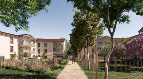Programme immobilier neuf Les Terrasses des 3 Parcs - Coublevie proximité de la gare à 10 min (38500) - Référence : 15369