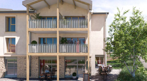 Programme immobilier neuf Les Terrasses des 3 Parcs - Coublevie proximité de la gare à 10 min (38500) - Référence : 15369