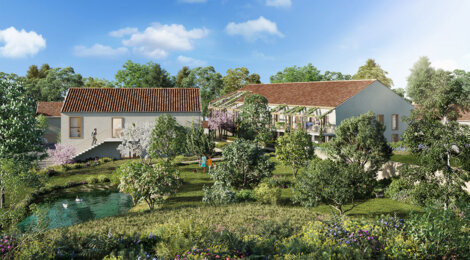 Programme immobilier neuf VINEA - Couchey : 18 appartements neufs T2–T4 à 18 min de Dijon centre (21160) - Référence : 14612