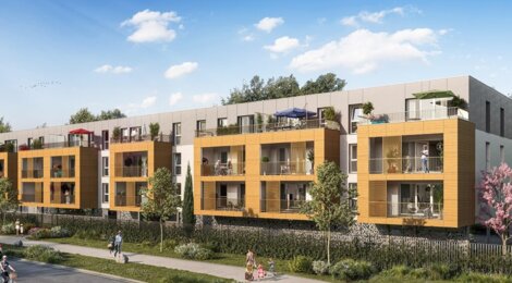 Programme immobilier neuf Les Voiles Dickson - Coudekerque-Branche à proximité des plages de Malo-les-Bains (59210) - Référence : 12157