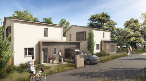 Programme immobilier neuf Balzane - Couëron : Appartements T2–T3 et maisons T4 avec terrasses, jardins privatifs et proximité bourg (44220) - Référence : 14749