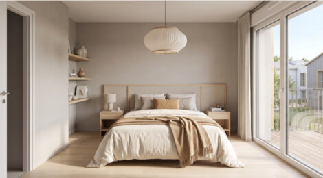 Programme immobilier neuf Balzane - Couëron : Appartements T2–T3 et maisons T4 avec terrasses, jardins privatifs et proximité bourg (44220) - Référence : 14749