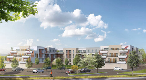 Programme immobilier neuf TERRASSES DE VAUX - Coulommiers : Appartements studio–T4 avec terrasses, jardins et RT2012 proche du centre-ville (77120) - Référence : 6109