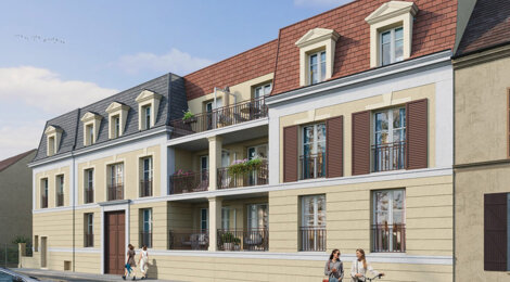 Programme immobilier neuf VILLA MONTESQUIOU - Coulommiers proche  de la place du marché (77120) - Référence : 16301