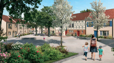 Programme immobilier neuf Les Allées des Trois Ormes Chapitre 1 - Coupvray à proximité du  Val d’Europe (77700) - Référence : 16238