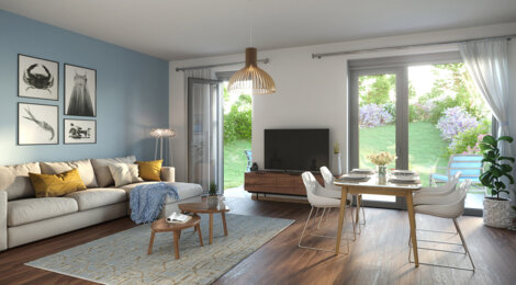 Programme immobilier neuf DOMAINE DES ORMES - Coupvray : Appartements studio–T5 avec label PassivHaus et cadre naturel proche du cœur de ville (77700) - Référence : 14198
