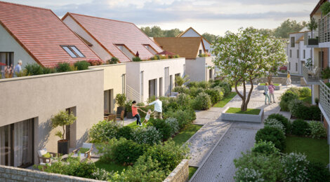 Programme immobilier neuf DOMAINE DES ORMES - Coupvray : Appartements studio–T5 avec label PassivHaus et cadre naturel proche du cœur de ville (77700) - Référence : 14198