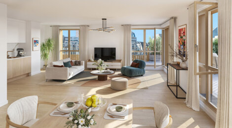 Programme immobilier neuf Koya - Courbevoie à quelques minutes de La Défense (92400) - Référence : 16611