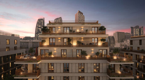 Programme immobilier neuf Koya - Courbevoie à quelques minutes de La Défense (92400) - Référence : 16611