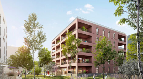 Programme immobilier neuf L'ENVOL - Courcouronnes : appartements neufs du studio au 5 pièces en écoquartier Les Horizons (91000) - Référence : 15580