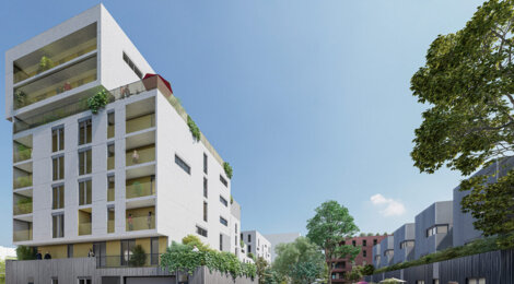 Programme immobilier neuf L'ENVOL - Courcouronnes : appartements neufs du studio au 5 pièces en écoquartier Les Horizons (91000) - Référence : 15580