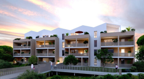 Programme immobilier neuf Le clos des violettes - Cournonterral aux portes de Montpellier en 25 min (34660) - Référence : 15165