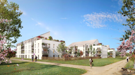 Programme immobilier neuf LES REFLETS DE NACRE - Courseulles-sur-Mer à quelques minutes à pied de la plage (14470) - Référence : 14527