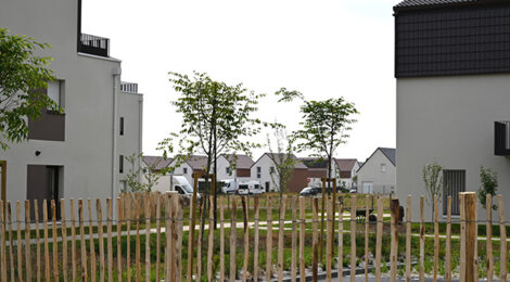 Programme immobilier neuf Le Parc Saint Ursin - Courseulles-sur-Mer maisons dans un cadre verdoyant (14470) - Référence : 18333