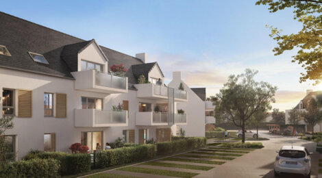 Programme immobilier neuf Lann Ar Mor - Crac’h : appartements neufs du 2 au 4 pièces proche plage de sable blanc (56950) - Référence : 15453