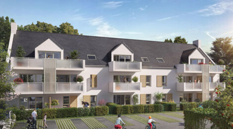 Programme immobilier neuf Lann Ar Mor - Crac’h : appartements neufs du 2 au 4 pièces proche plage de sable blanc (56950) - Référence : 15453
