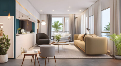 Programme immobilier neuf SOLARYS - Cranves-Sales : appartements neufs du 2 au 5 pièces proche du centre-ville (74380) - Référence : 14898