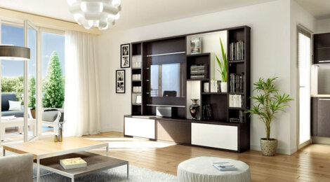 Programme immobilier neuf LES BALCONS D'ESIA - Creil : 35 appartements T1–T4 avec balcons et jardins sur les bords de l’Oise (60100) - Référence : 12910