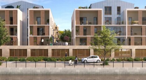 Programme immobilier neuf COTE QUAI - Creil Implantée dans le quartier Gournay-Les Usines (60100) - Référence : 12917