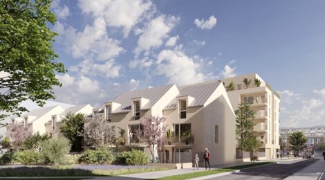 Programme immobilier neuf Inten'City - Creil quartier Rouher à deux pas  du RER D (60100) - Référence : 12916