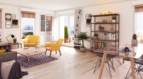Programme immobilier neuf Inten'City - Creil quartier Rouher à deux pas  du RER D (60100) - Référence : 12916