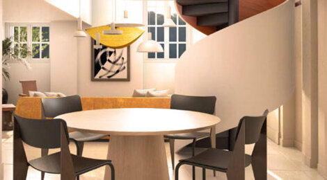 Programme immobilier neuf CHATEAU DE SAUTOUR - Crespières : 12 appartements rénovés T2–T4 dans un monument historique proche du centre (78121) - Référence : 15860
