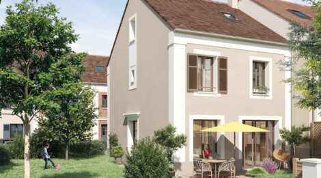 Programme immobilier neuf ESPRIT VILLAGE - Crespières campagne à quelques km de la Porte d’Auteuil (78121) - Référence : 12531