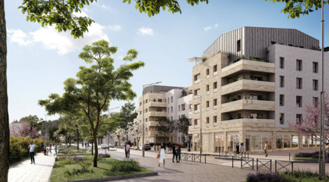 Programme immobilier neuf Rue Henri Cardinaud - Créteil proche métro ligne 8 (94000) - Référence : 8990