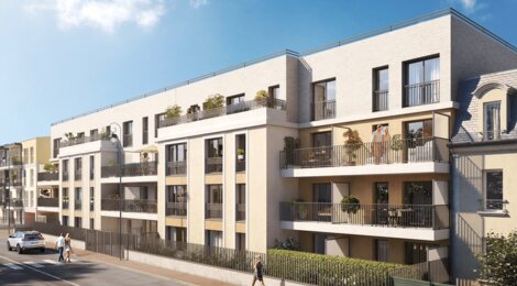 Programme immobilier neuf COEUR CROISSY - Croissy-sur-Seine à deux pas du centre-ville (78290) - Référence : 8443