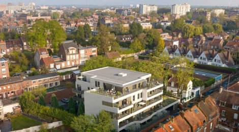 Programme immobilier neuf Villa Aura - Croix vivre proche parc Barbieux et Lille dans un cadre calme (59170) - Référence : 17190